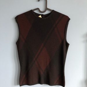 Vintage Hermes Wool/Cashmere Vest